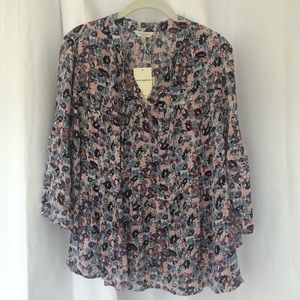 Lucky Brand Peasant Top NWT